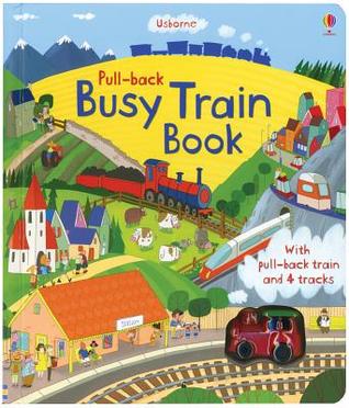 Usborne Busy Train Book (Hardcover)