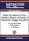 Betti Numbers of the Moduli Space of Rank 3 Parabolic Higgs Bundles (Memoirs of the American Mathematical Society)