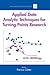 Applied Data Analytic Techniques for Turning Points Research