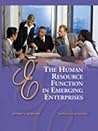 The Human Resource Function in Emerging Enterprises (Entrepreneurship Series)