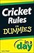 Cricket Rules in a Day for ...