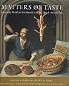Matters of Taste: Food and Drink in Seventeenth-Century Dutch Art and Life