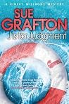 J Is for Judgment