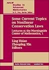 Some Current Topics on Nonlinear Conservation Laws: Lectures at the Morningside Center of Mathematics, 1 (AMS/IP STUDIES IN ADVANCED MATHEMATICS)