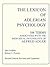 The Lexicon of Adlerian Psychology by Jane Griffith
