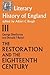 The Literary History of Eng...