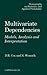 Multivariate Dependencies (Chapman & Hall/CRC Monographs on Statistics and Applied Probability)