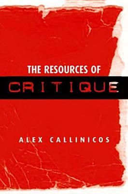 The Resources of Critique (Hardcover)