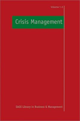 Crisis Management (SAGE Library in Business and Management)