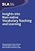 Insights into Non-native Vocabulary Teaching and Learning (Second Language Acquisition, 52)