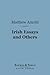 Irish Essays and Others