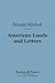 American Lands and Letters