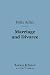 Marriage and Divorce (Barne...