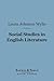 Social Studies in English Literature (Barnes & Noble Digital Library)