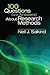 100 Questions (and Answers) about Research Methods