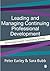 Leading and Managing Continuing Professional Development: Developing People, Developing Schools