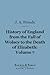 History of England from the...