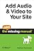 Add Audio and Video to Your Site: The Mini Missing Manual