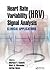 Heart Rate Variability (HRV) Signal Analysis