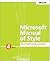 Microsoft Manual of Style
