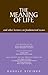 The Meaning of Life: And Other Lectures on Fundamental Issues