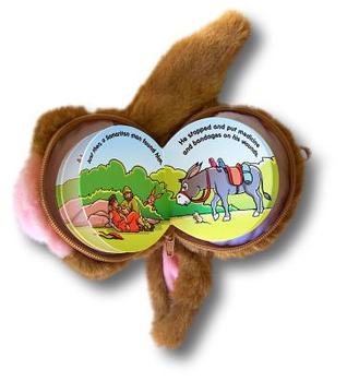 Story of the Good Samaritan - Plus Head Series - Bunny - Rabbit Toy - Bible Games - Child Toy - Bible Story Books for Children Hardcover