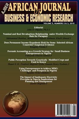 AJBER Vol 5, 2-3 2010