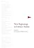 New Beginnings in Literary Studies