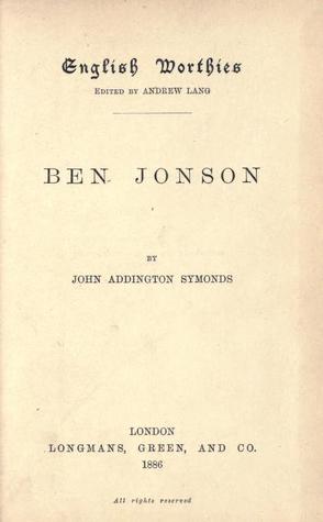 Ben Jonson (English Worthies)