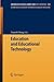 Education and Educational Technology (Advances in Intelligent and Soft Computing, 108)