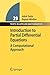 Introduction to Partial Differential Equations: A Computational Approach (Texts in Applied Mathematics, 29)