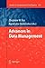 Advances in Data Management by Zbigniew W. Raś