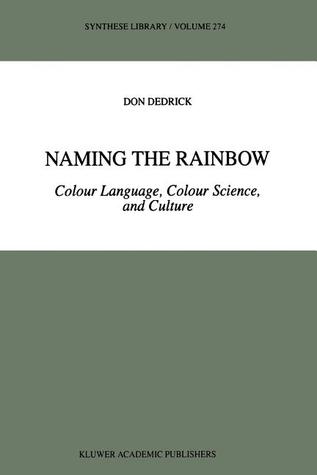 Naming the Rainbow: Colour Language, Colour Science, and Culture (Synthese Library)