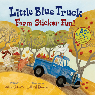 Little Blue Truck Farm Sticker Fun! (Paperback)