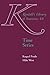 Kendall's Library of Statistics 10: Times Series