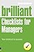 Brilliant Checklists for Managers by Derek Rowntree