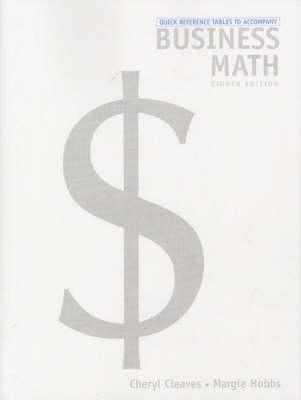 Quick Reference Table for Business Math + Study Guide