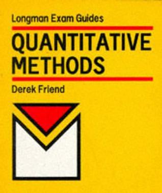 Quantitative methods (Longman exam guides)
