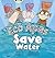 Eco Apes Save Water (Red B)
