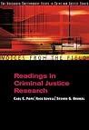 Voices from the Field: Readings in Criminal Justice Research (Criminal Justice Series)