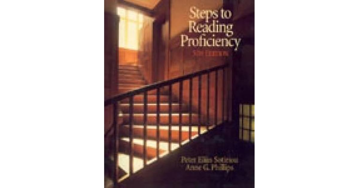 Steps to Reading Proficiency by Peter Elias Sotiriou