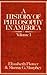 A History of Philosophy in America, Vol. 1