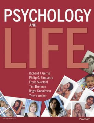 Psychology and Life. Roger Donaldson ... [Et Al.] (Paperback)