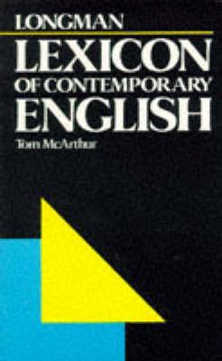 Longman Lexicon of Contemporary English (Paperback)