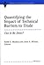 Quantifying the Impact of Technical Barriers to Trade by Keith E. Maskus
