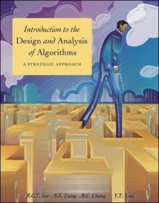 Introduction to the Design and Analysis of Algorithms