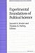 Experimental Foundations of Political Science by Donald R. Kinder