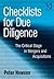 Checklists for Due Diligence by Peter Howson