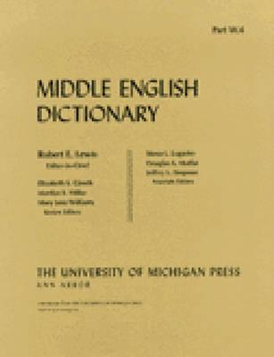 Middle English Dictionary: Fascicle W.4