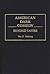 American Dark Comedy: Beyond Satire (Contributions to the Study of Popular Culture)